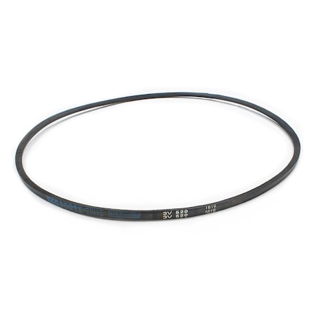 D&D 3V520 Wedge V-Belt, 52 in Outside Length, 3/8 in Top Width, 5/16 in Thickness, 1 Ribs 3V520